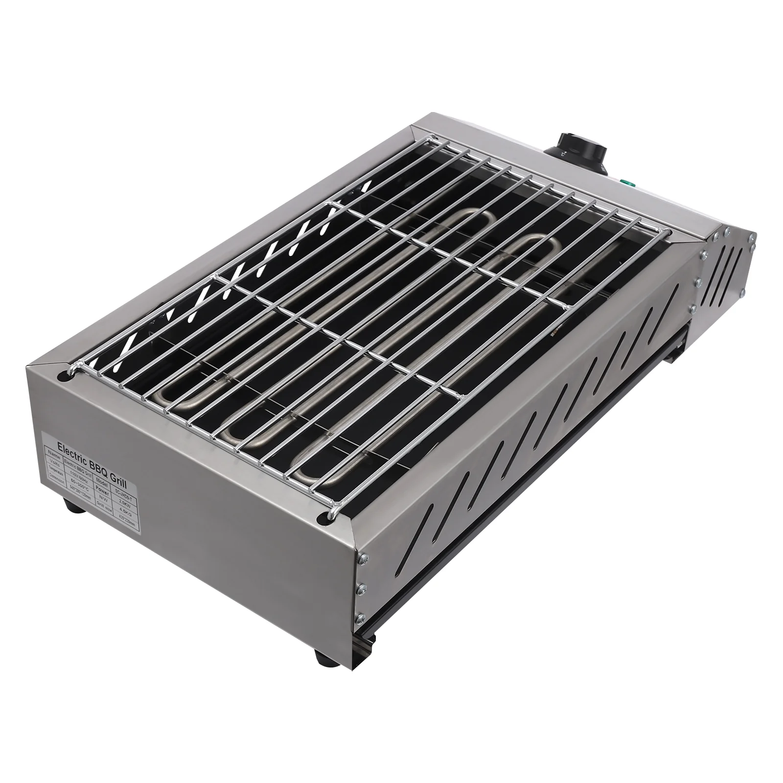 Compact Electric Griller with Adjustable Temperature, 122-572-F, Non-Stick Surface, Easy Cleaning, Perfect for Small Spaces & Countertops - Image 11