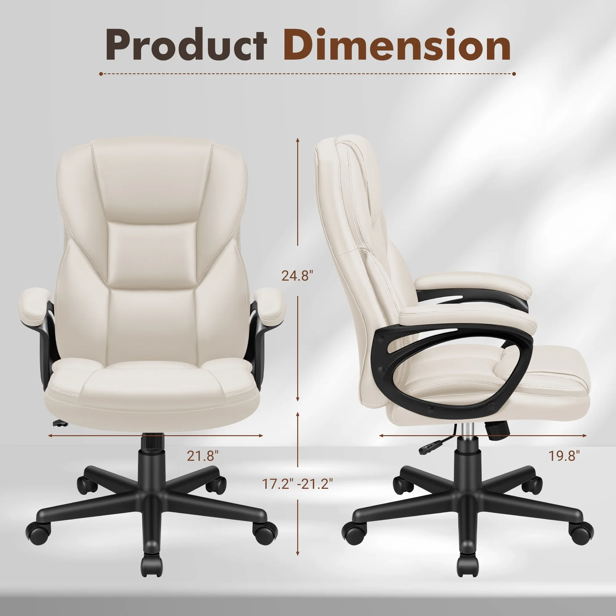 High Back Executive Office Chair, Ergonomic Computer Desk Chair for Home and Office - Image 27