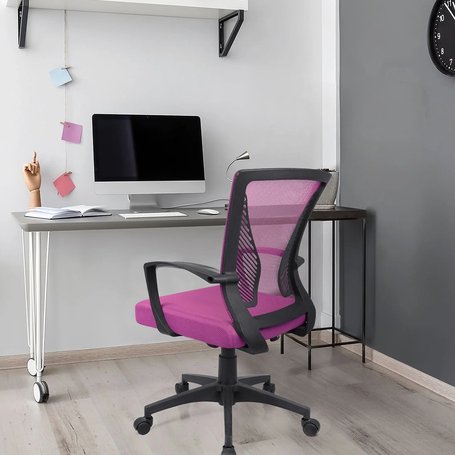 Ergonomic Mesh Office Chair with Lumbar Support, Breathable Computer Desk Chair - Image 28