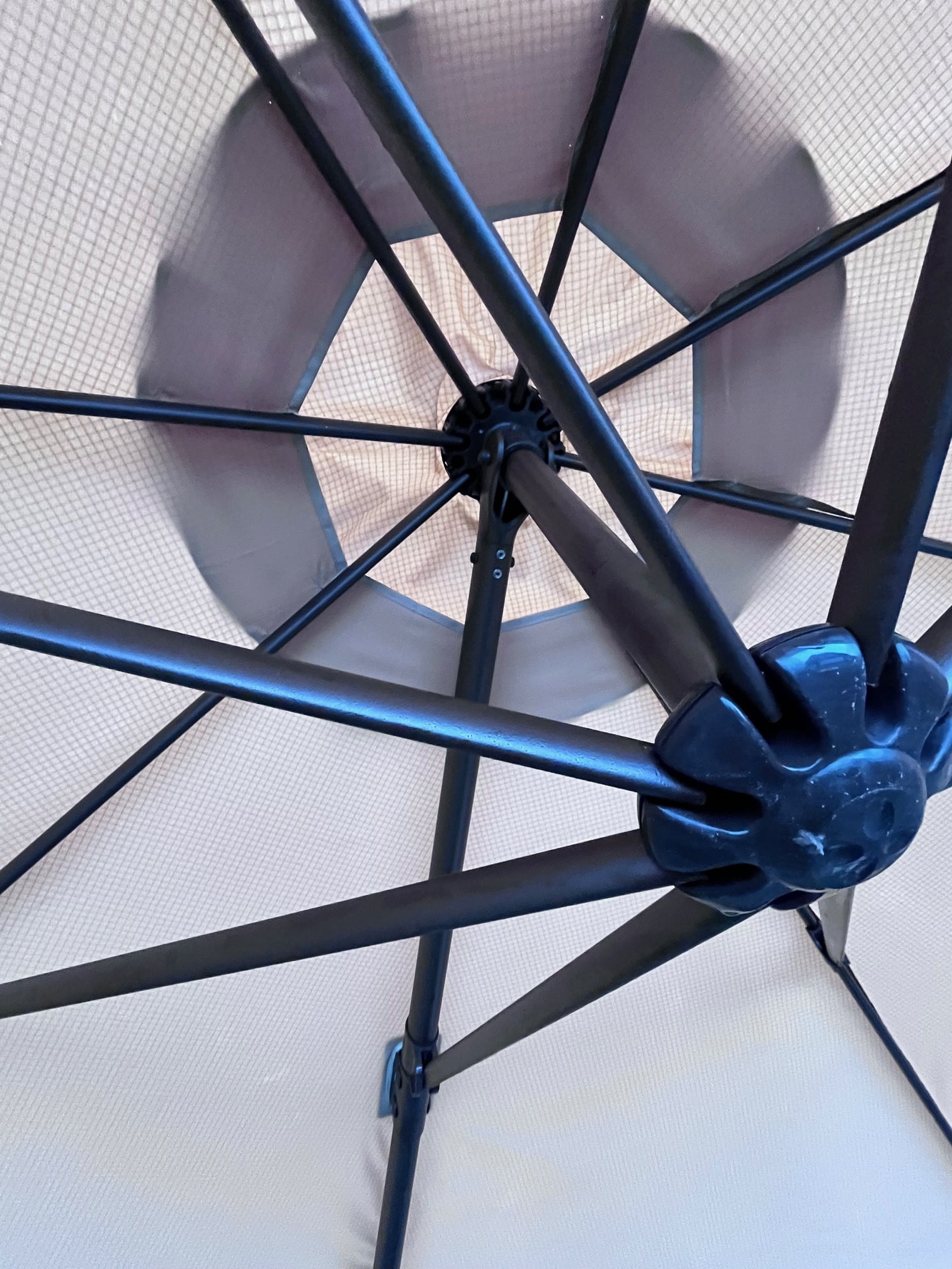 Garden Winds Replacement Canopy Top Cover Compatible with The Abba Patio 11' Round Umbrella - RipLock 350 - Image 7
