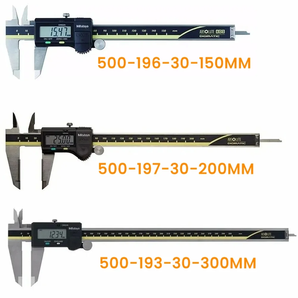 Mitutoyo 500-193-30 Advanced Onsite Sensor AOS Digital Caliper LCD Vernier Caliper Stainless Steel Measuring Tools 500 Series, 0" to 12"/0 to 300mm Measuring Range, 0.0005"/0.01mm Resolution, AOS - Image 15