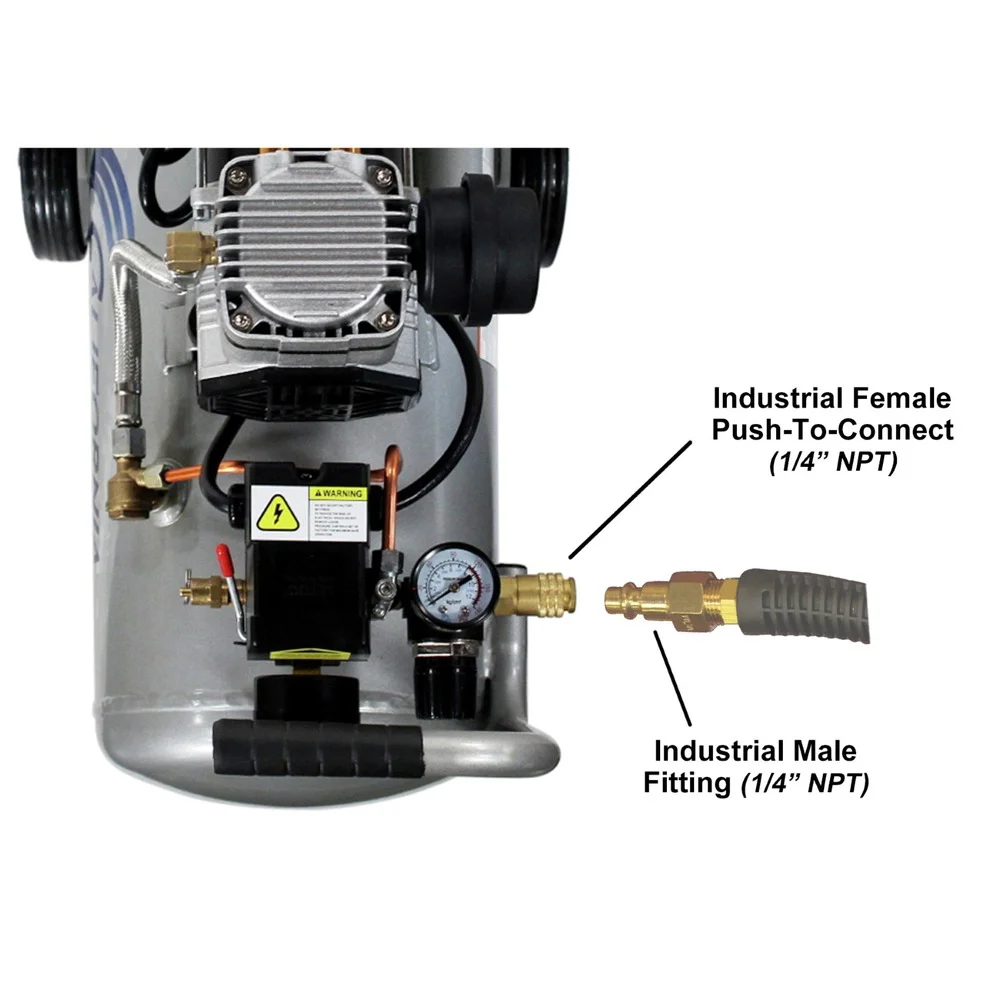 California Air Tools 4710W 1 HP 4.7 Gallon Quiet Air Compressor - Image 10