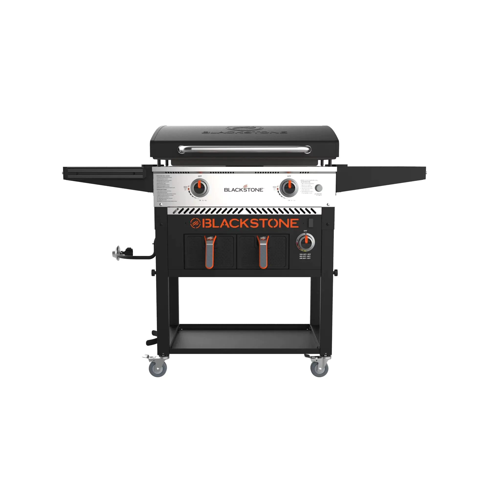 Clearance Sale 2-Burner 28" Griddle with Electric Air Fryer and Hood - Image 8