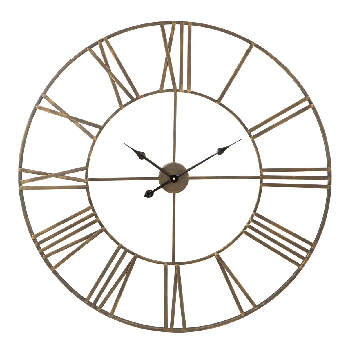Modern Round Metal Wall Clock, Decorative Circular Hanging Clock for Living Room, Bedroom and Office - Image 70