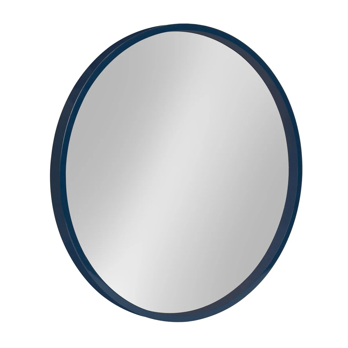 Round Wood Accent Wall Mirror, Modern Decorative Wooden Frame Mirror for Living Room, Bedroom and Entryway - Image 8