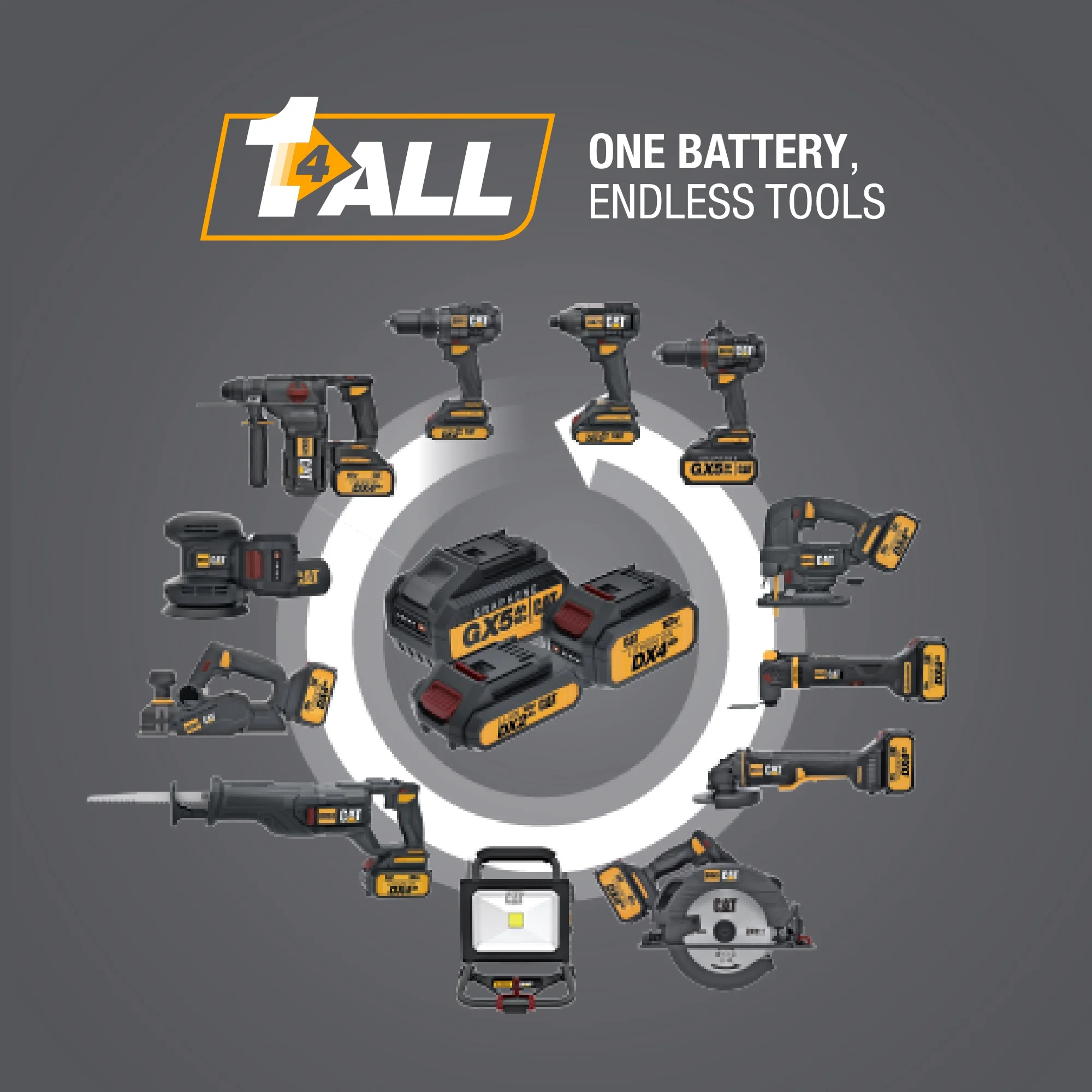 Caterpillar Cat? DX532 18V 1 FOR ALL 7-1/4- Cordless Circular Saw with Brushless Motor - Image 8