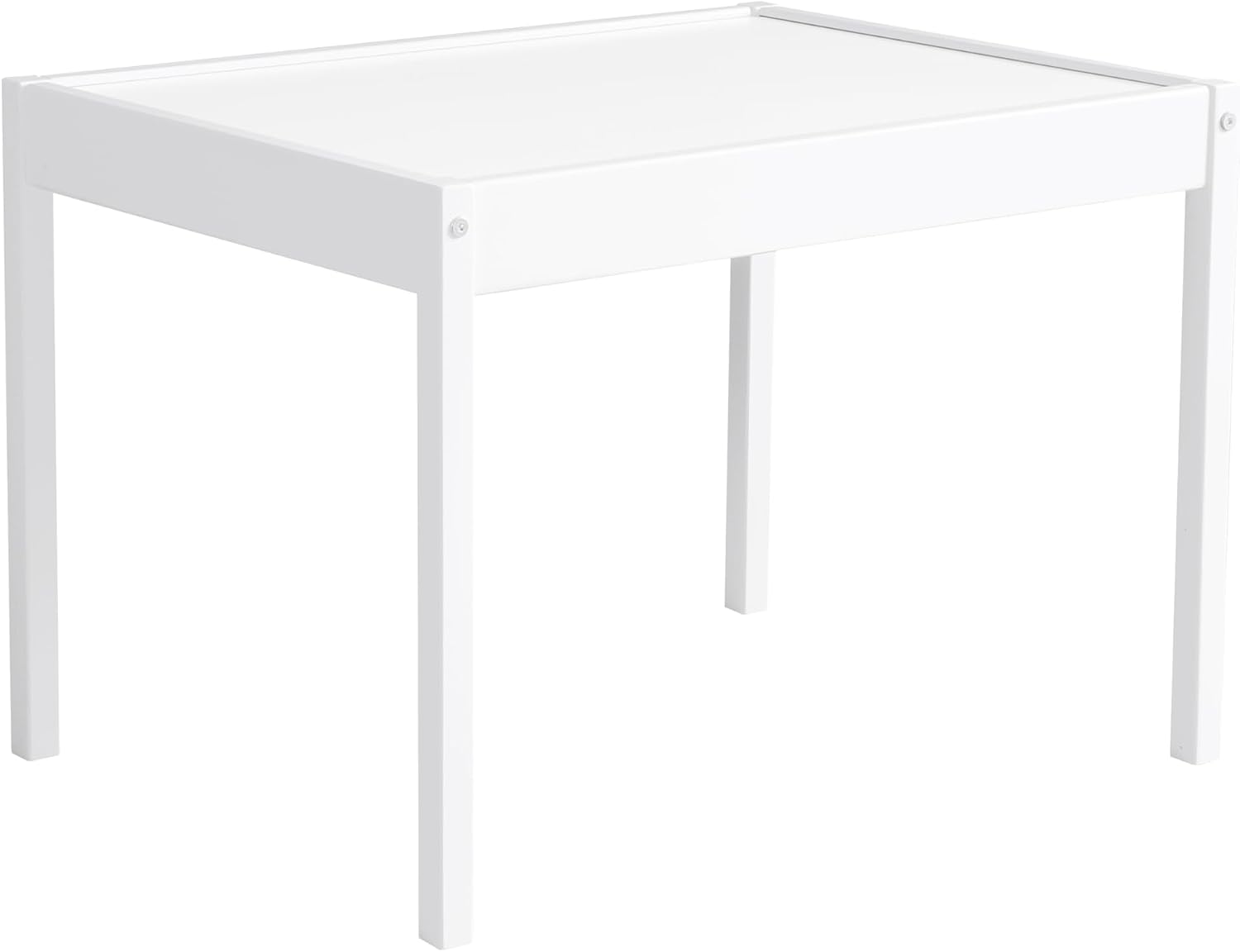 Hunter 3 Piece Kiddy Table and Chair Set, White - Image 5
