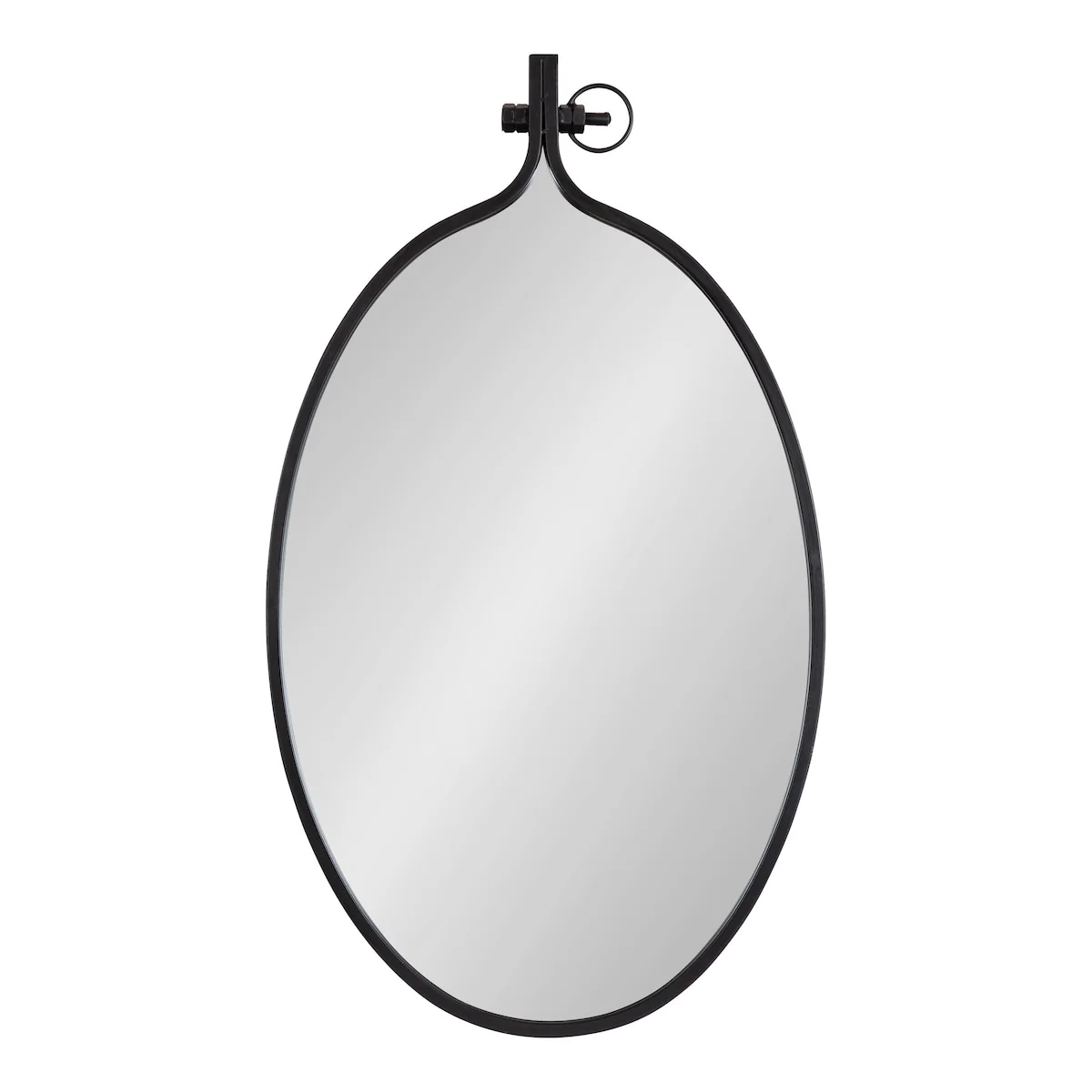 Modern Round Wall Mirror, Decorative Circular Accent Mirror for Living Room, Bedroom and Entryway - Image 3
