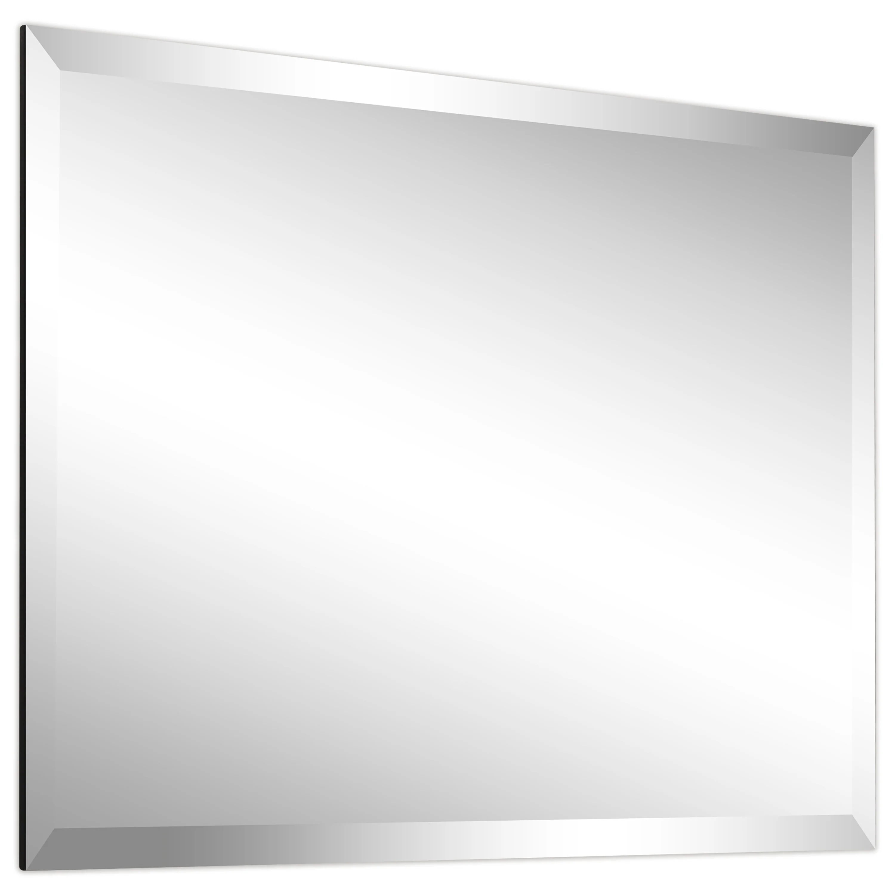 Frameless Beveled Prism Wall Mirror, Clear Square or Rectangular Decorative Mirror for Bathroom, Bedroom and Home Decor - Image 13