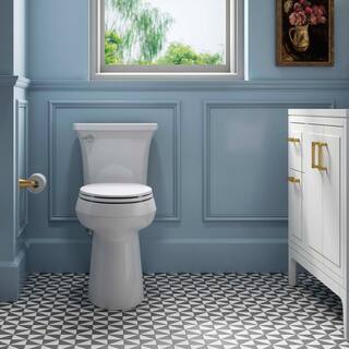 Extra Tall Complete Solution 2-piece 1.28 GPF Single Flush Elongated Toilet in White (Seat Included) 78305-0 - Image 11