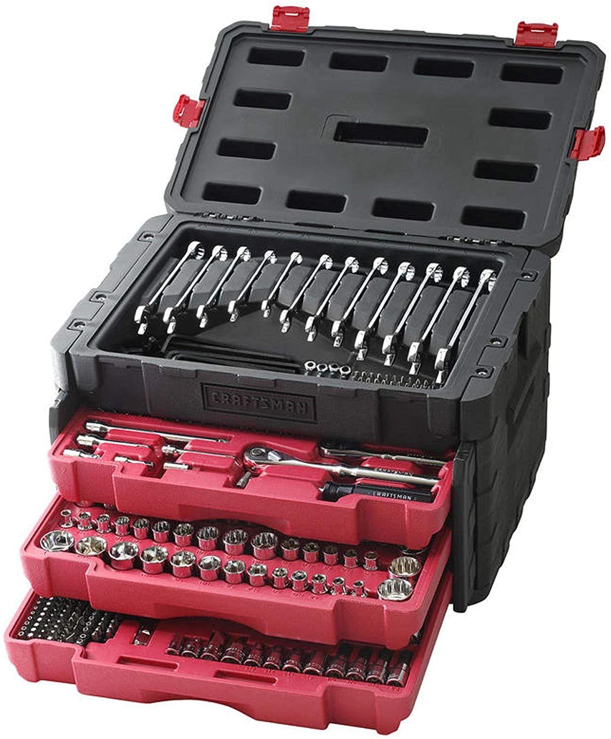 450-Piece Mechanics Set, Ratchet Socket Hand Wrench - Image 5