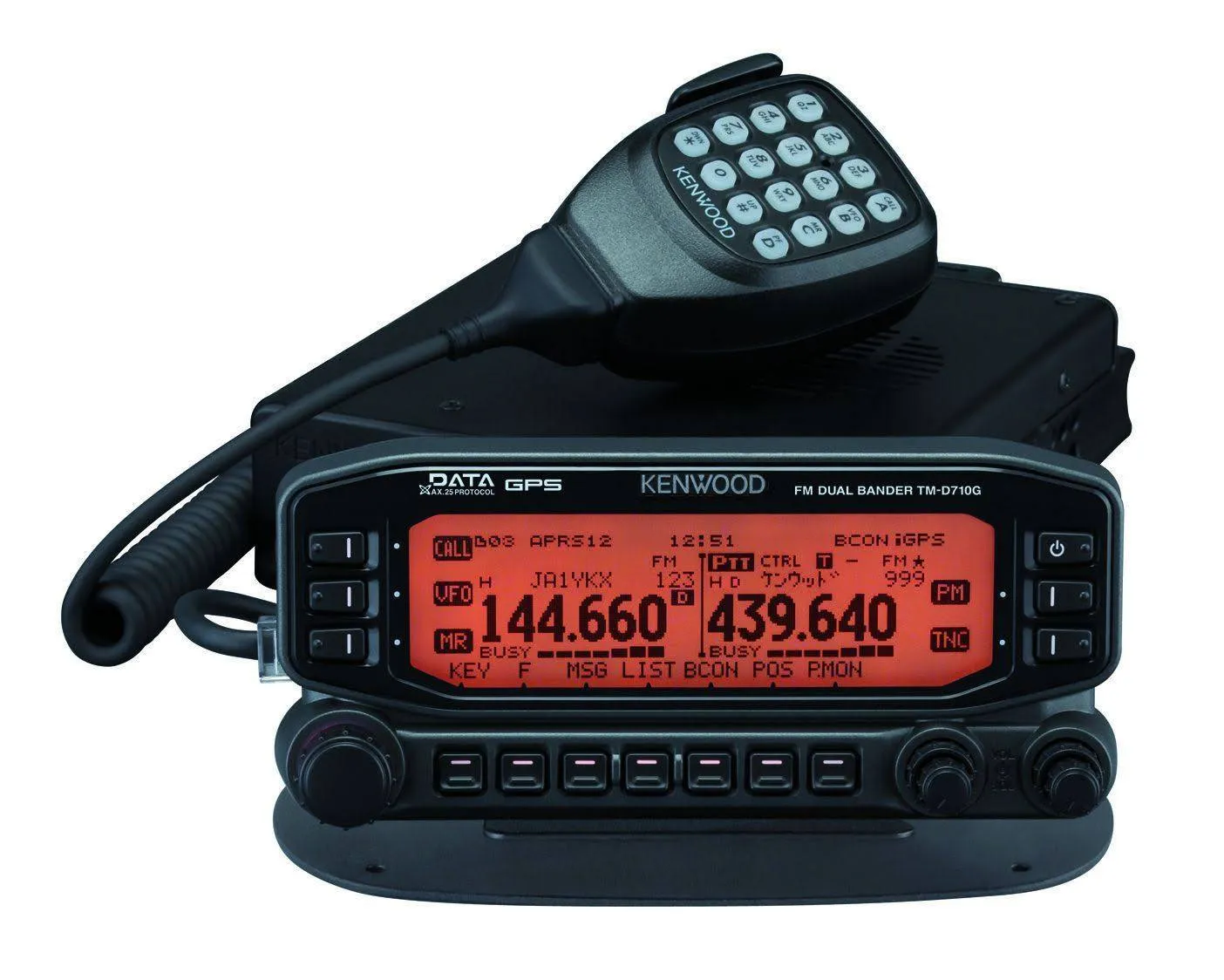 50W Dual-Band Mobile Amateur Radio with GPS, 2m/70cm - Image 2