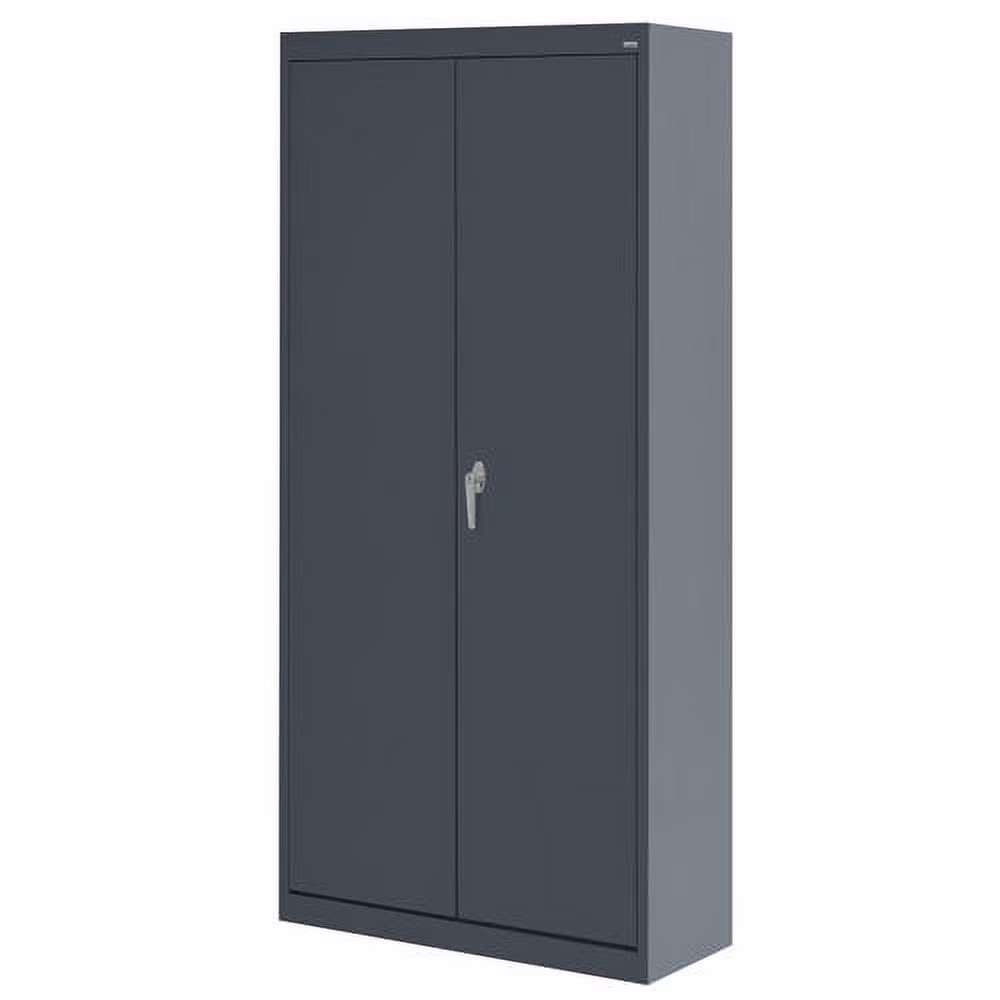 Sandusky Nystead 20-Gauge Welded Steel Garage Storage Cabinet, Charcoal