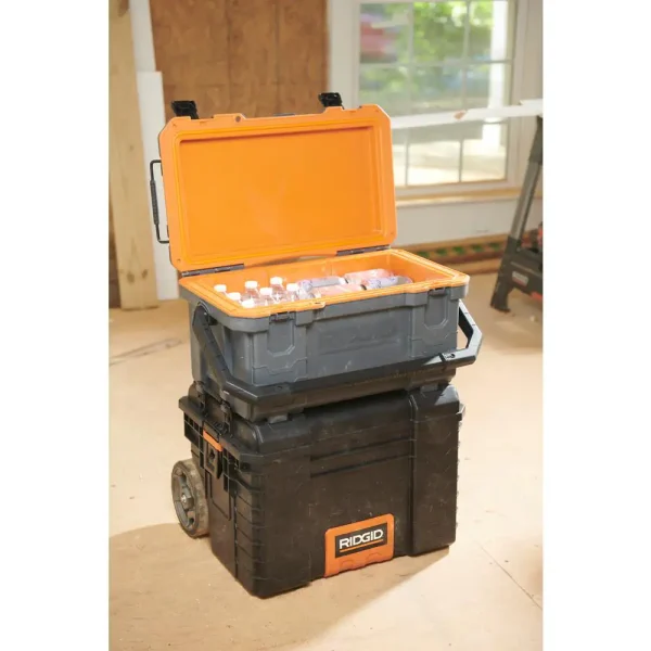 27Qt Cold Box – High-Impact Resin Cooler with Carry Handle - Image 4