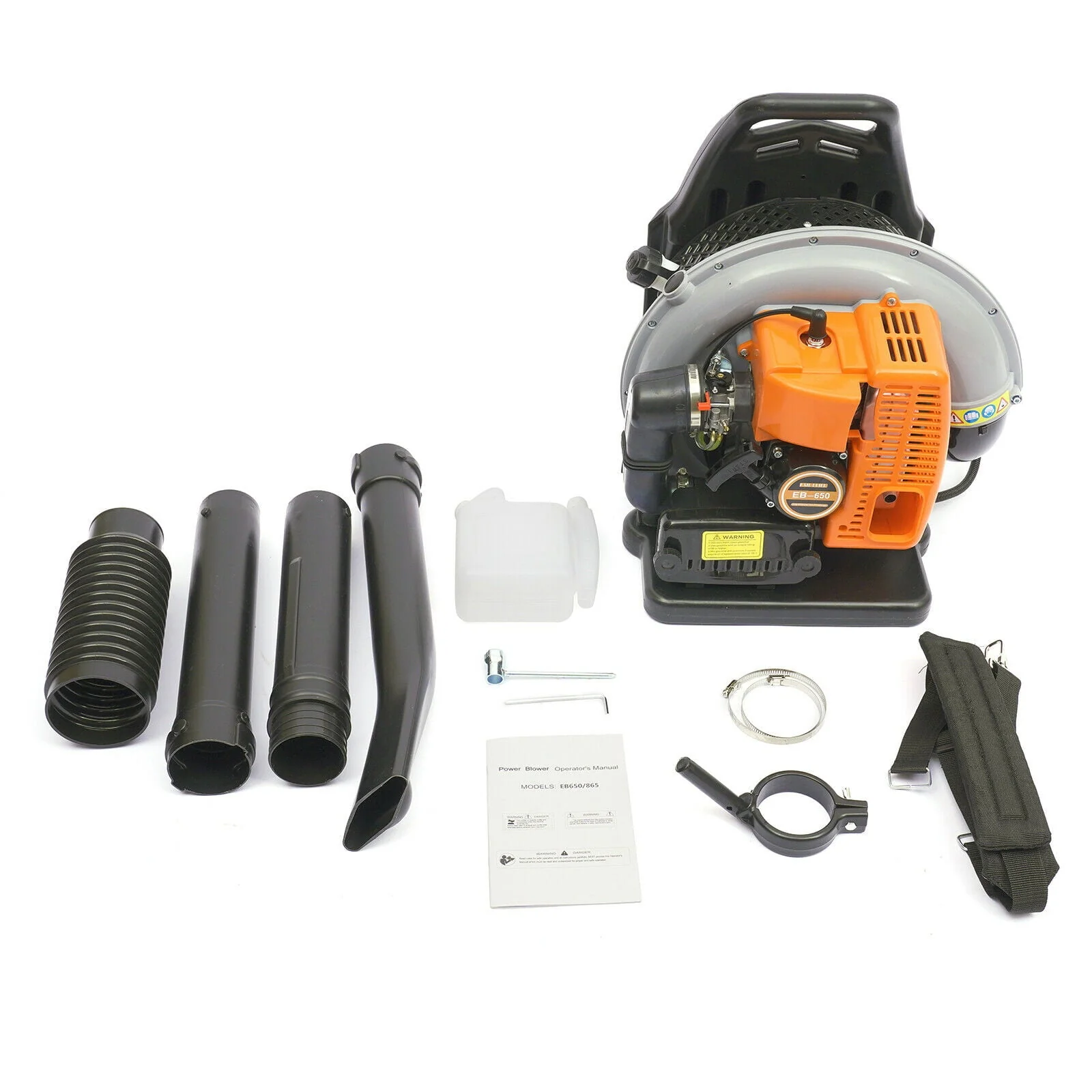 Anqidi 65CC 2-Stroke Backpack Leaf Blower Commercial Gasoline-Powered Grass Lawn Blower for Outdoor Lawn Garden Yard Cleaning - Image 4