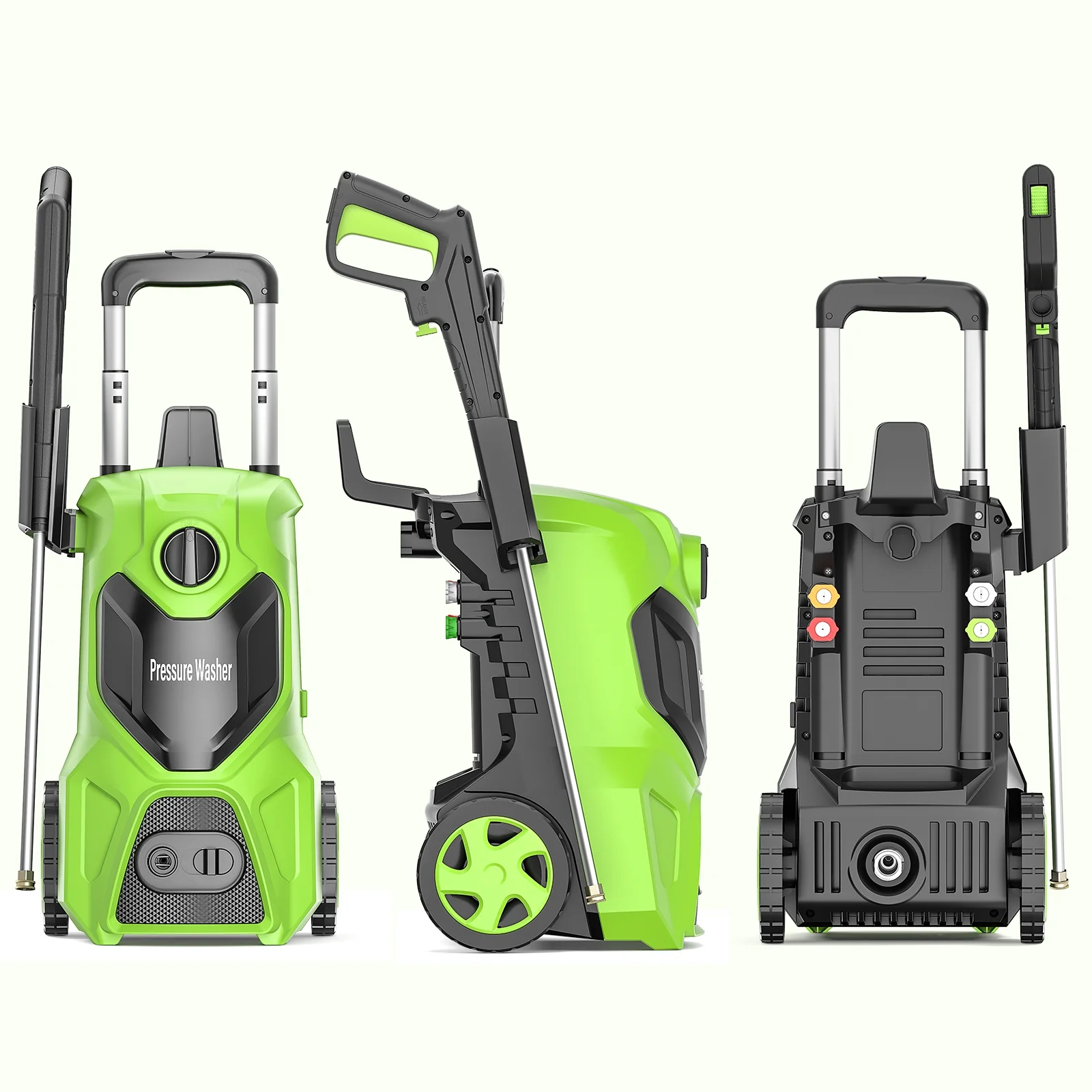 Fenbeli 5000PSI at 2.8 GPM Electric High Pressure Washer Machine 110V for Cleaning Decks - Image 13