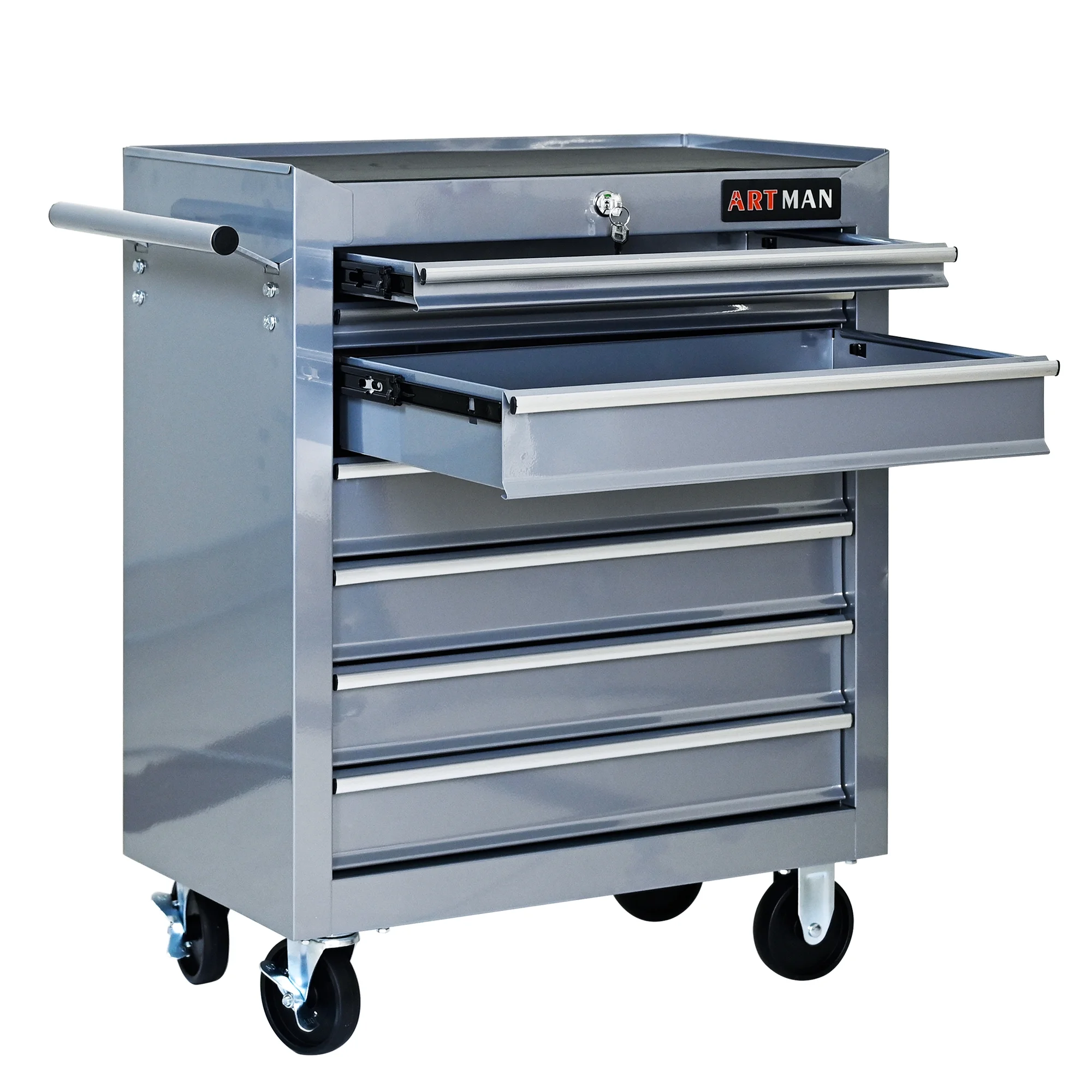 ARTMAN 7 Drawer Tool Rolling Storage Cart ,Tool Boxes Tool Chest with Wheels and Drawers for Garage Workshop Warehouse - Image 72