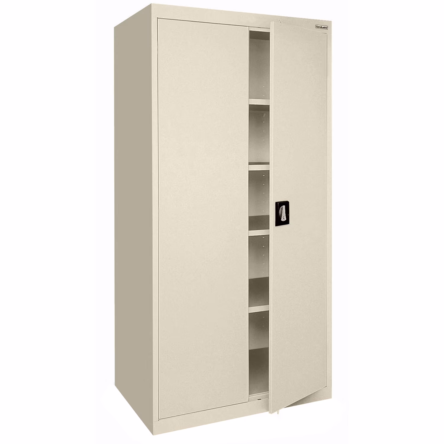 Sandusky Lee 20-Gauge 5-Shelf Welded Steel Freestanding Garage Storage Cabinet, Black - Image 13