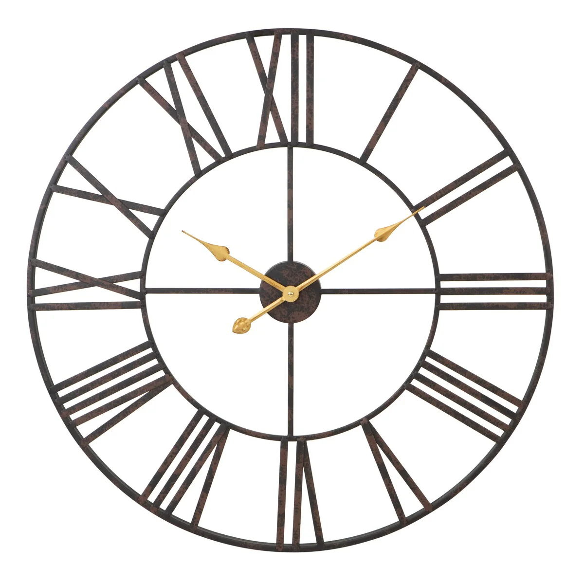 Modern Round Metal Wall Clock, Decorative Circular Hanging Clock for Living Room, Bedroom and Office - Image 59