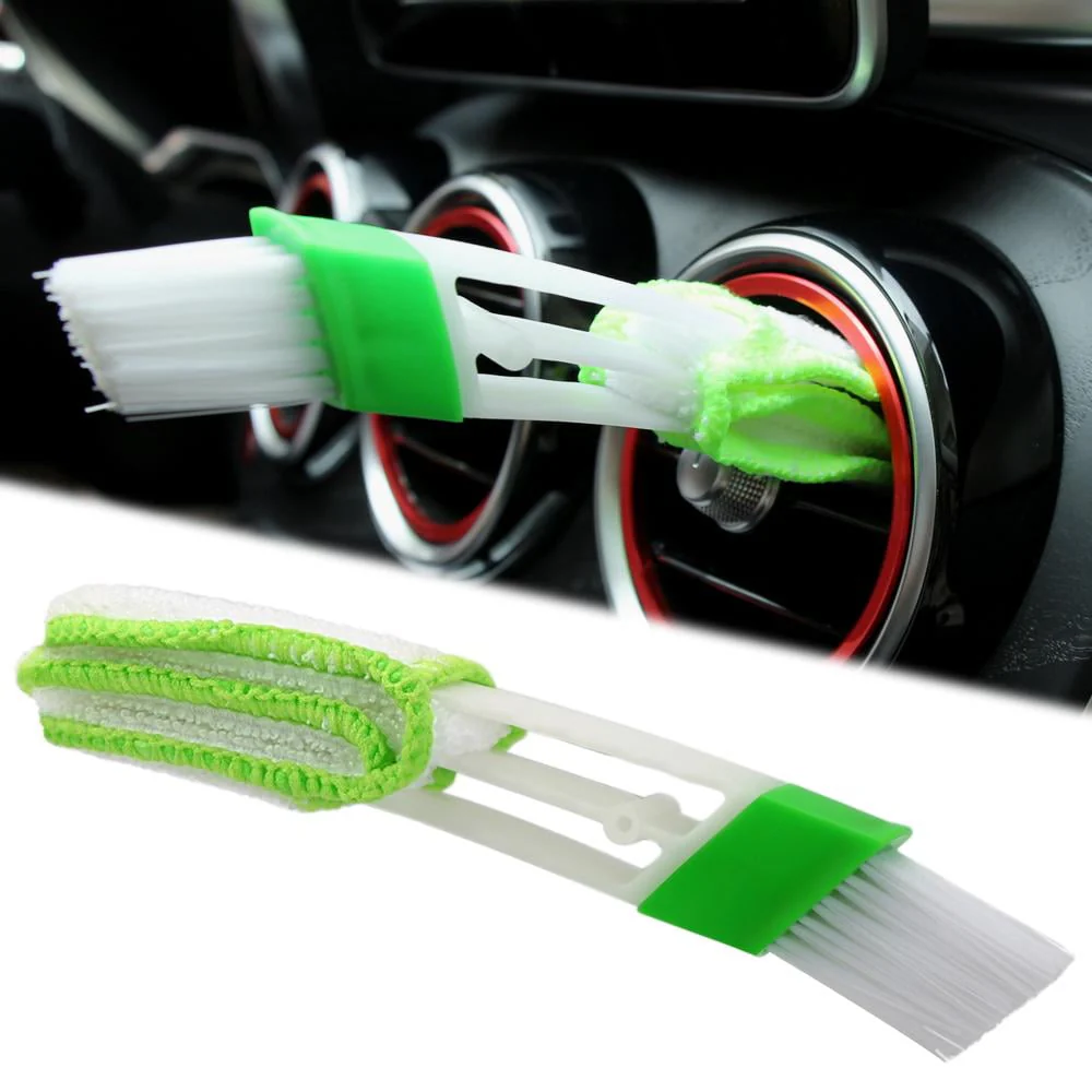 OBOSOE 7 PCS Car Detail Brush Set, Ultra-Soft Cleaning Tool Auto Detail Brushes Kit to Wash Vehicles Interior Exterior Trim Wheel Rim - Image 2