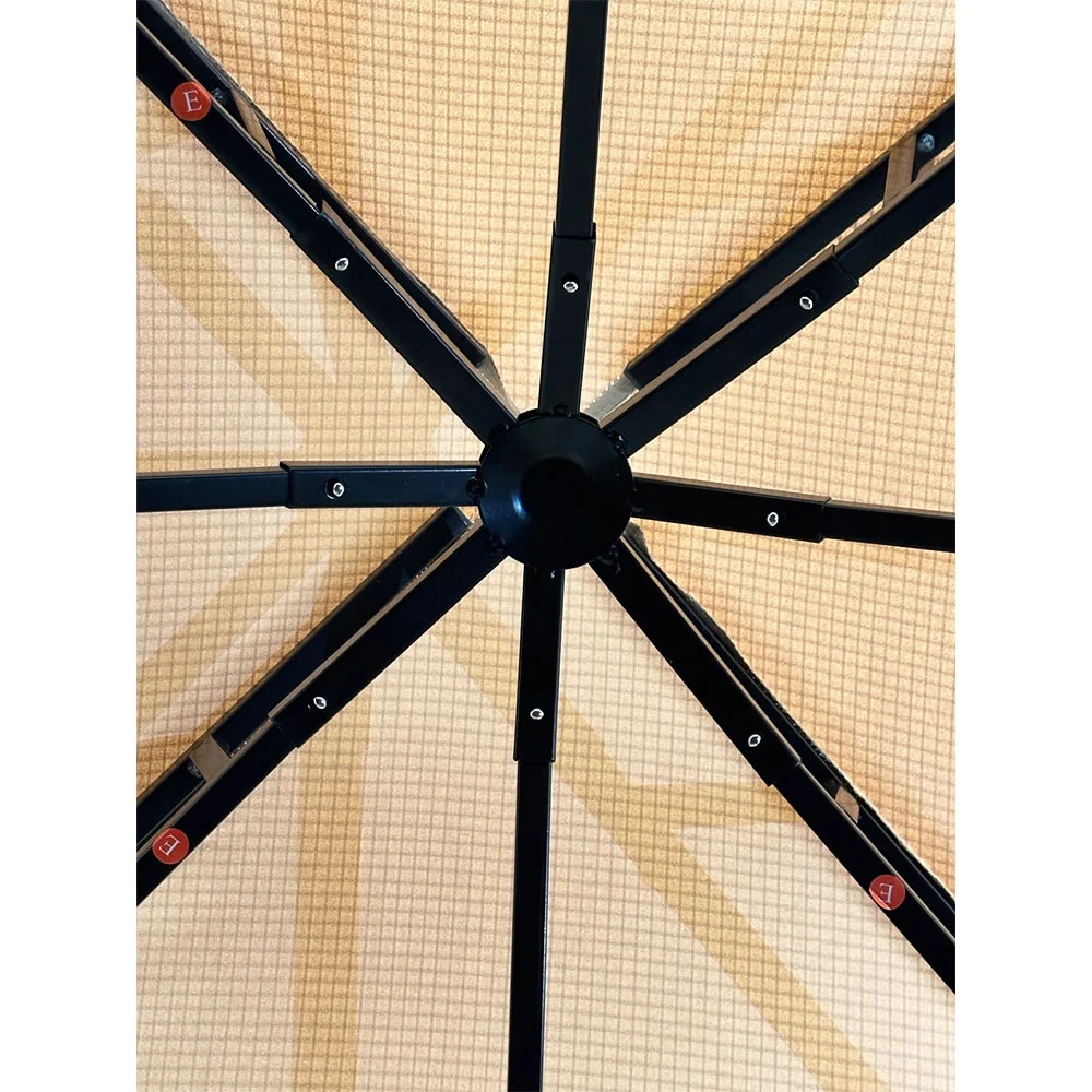 Garden Winds Replacement Canopy Top Cover Compatible with The Grand Patio 10' X 10' Gazebo - RipLock 350 - Image 5