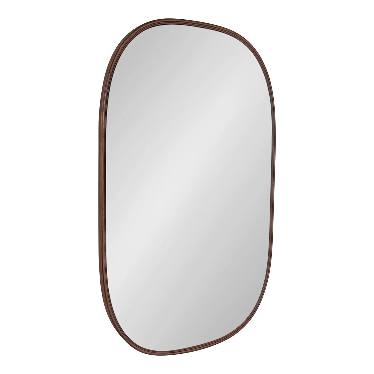Modern Capsule Framed Wall Mirror, Decorative Oval Accent Mirror for Living Room, Bedroom and Entryway - Image 20