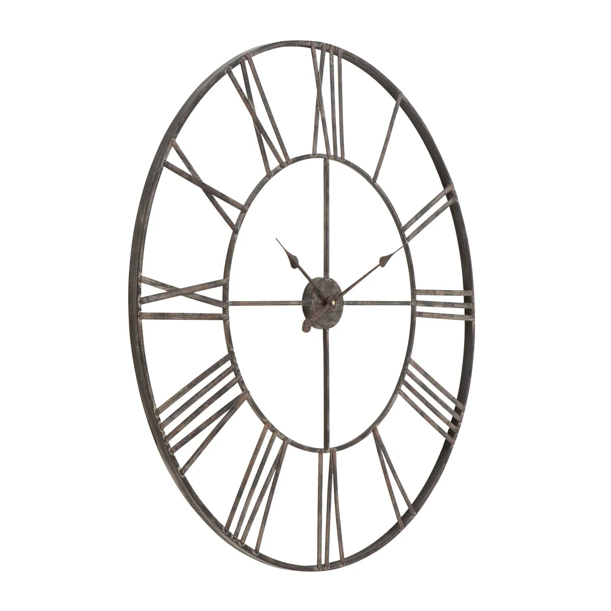 Modern Round Metal Wall Clock, Decorative Circular Hanging Clock for Living Room, Bedroom and Office - Image 46