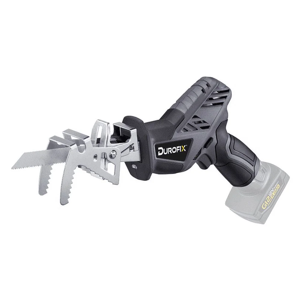 Durofix G12 Series RK12136-2-K2 12V Cordless 3/8" Hammer Drill Power Tool Combo Kit with 3 Inch Compact Cut Off Tool, Reciprocating Saw, 1 Battery & Charger - Image 5