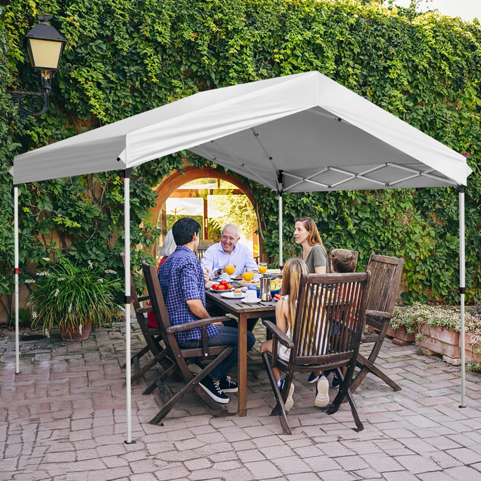 Ktaxon 10' x 10' Pop Up Canopy Tent EZ Up Canopy Tent for Outdoor Event,Car Shelter,Patio Activity - Image 3