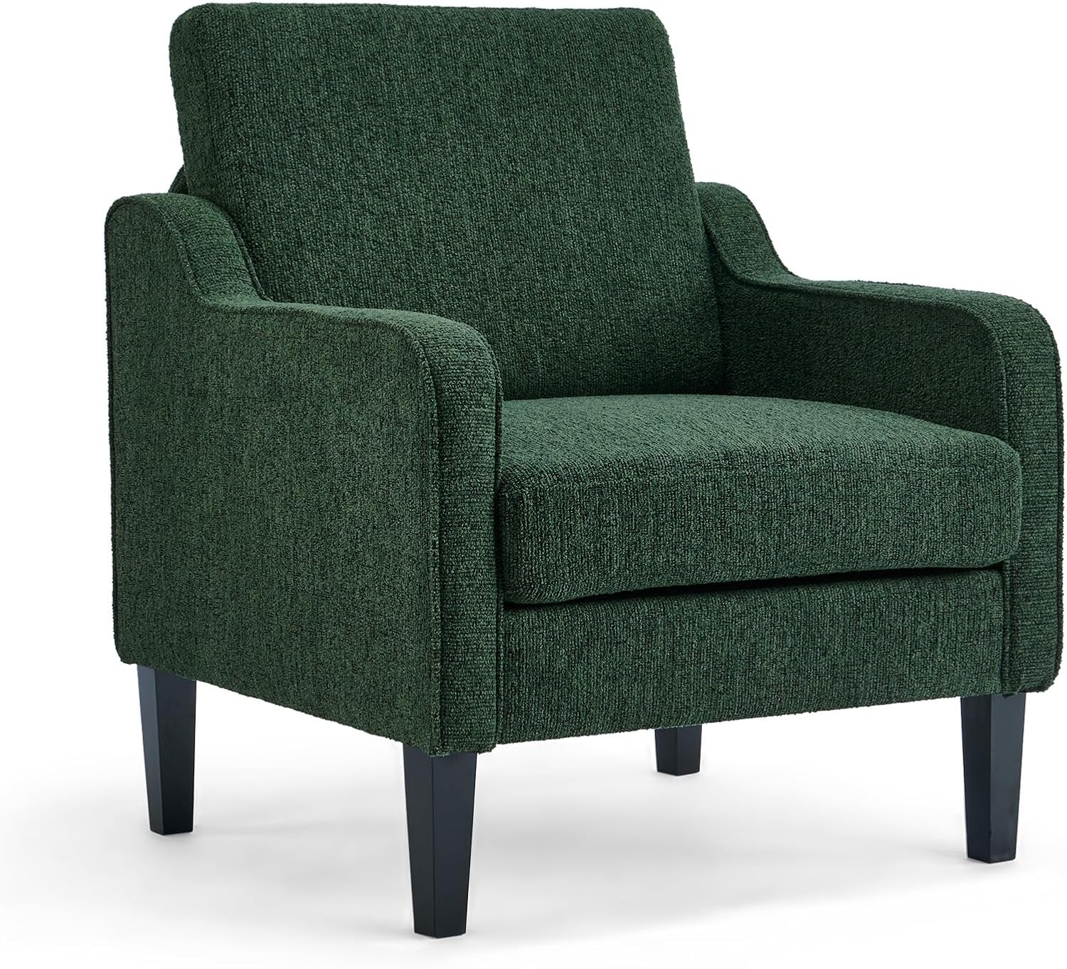 Olive Green Accent Chair, Upholstered Armchair for Living Room - Image 33