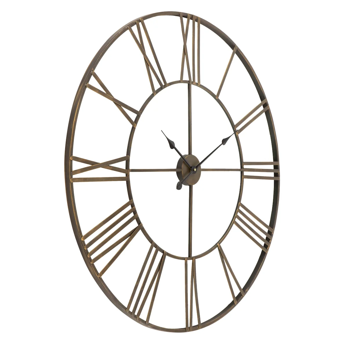 Modern Round Metal Wall Clock, Decorative Circular Hanging Clock for Living Room, Bedroom and Office - Image 71