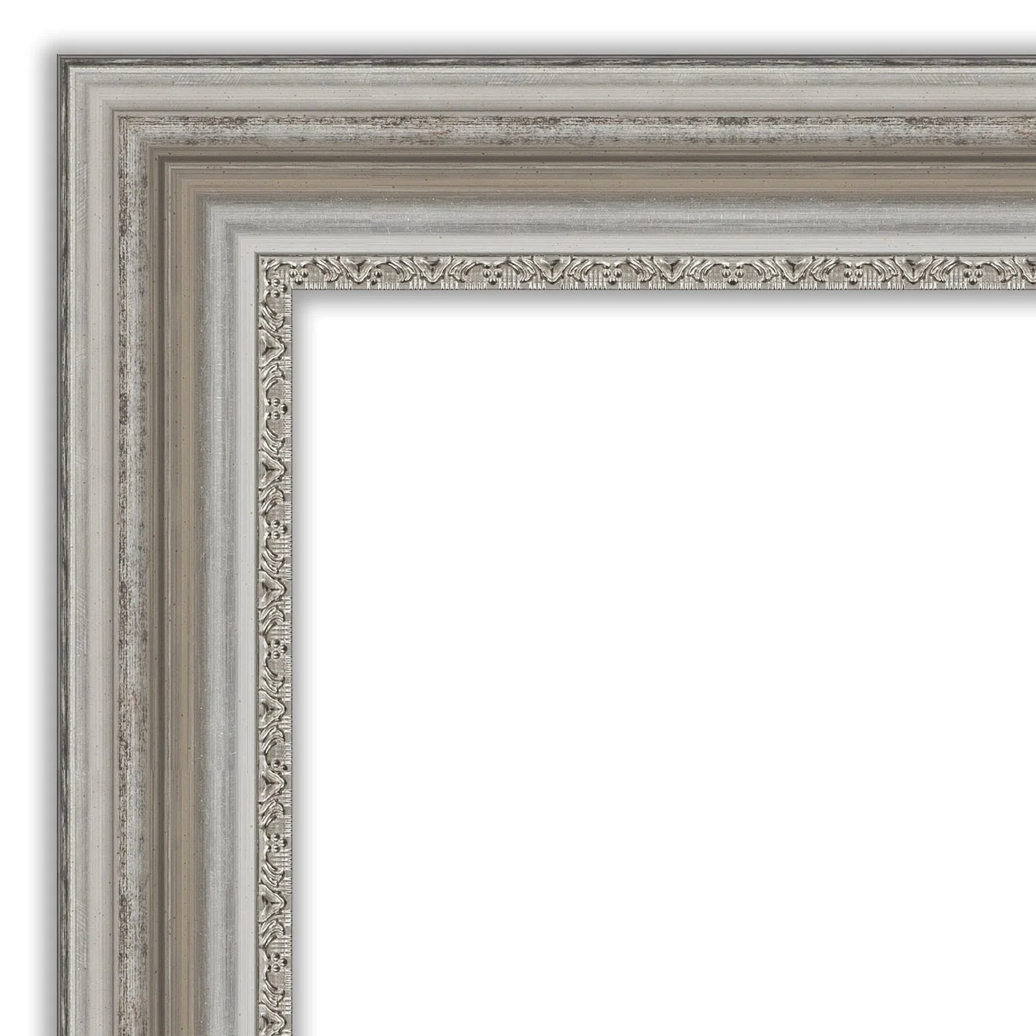 Beveled Bathroom Wall Mirror, Silver Frame Decorative Vanity Mirror for Bathroom, Bedroom and Entryway - Image 16