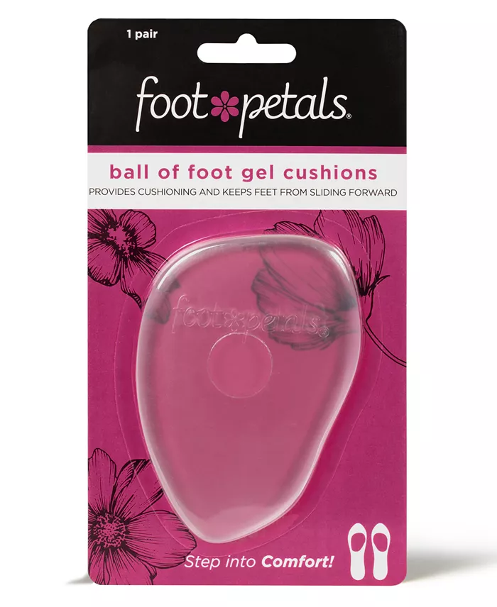 Gel Ball of Foot Cushions, Soft Shoe Inserts for Forefoot Support, Pressure Relief and Everyday Comfort