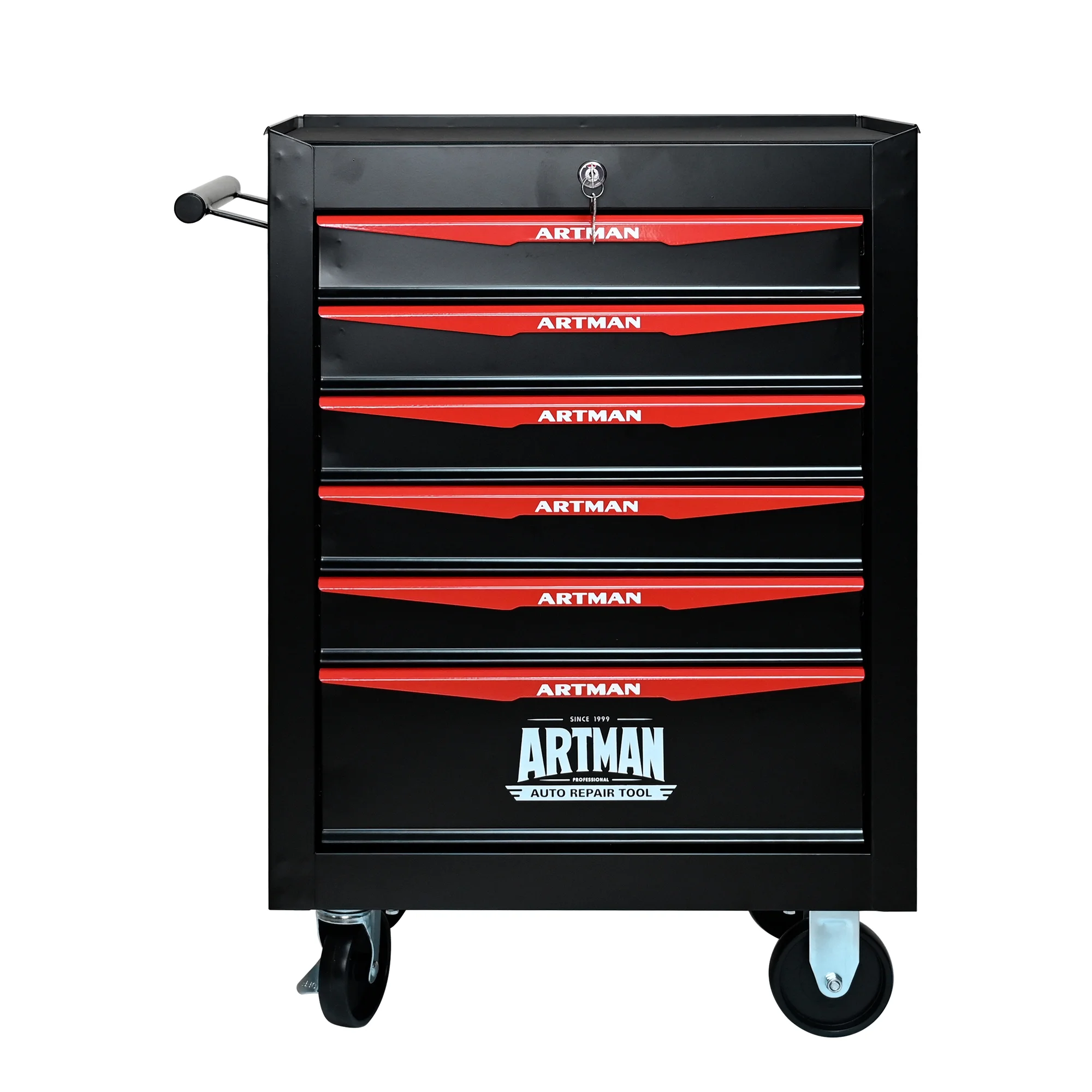 ARTMAN 20" 5-Drawer Rolling Metal Tool Chest Cabinet,Steel Tool Storage Box Organizer for Garage Workshop Warehouse - Image 47
