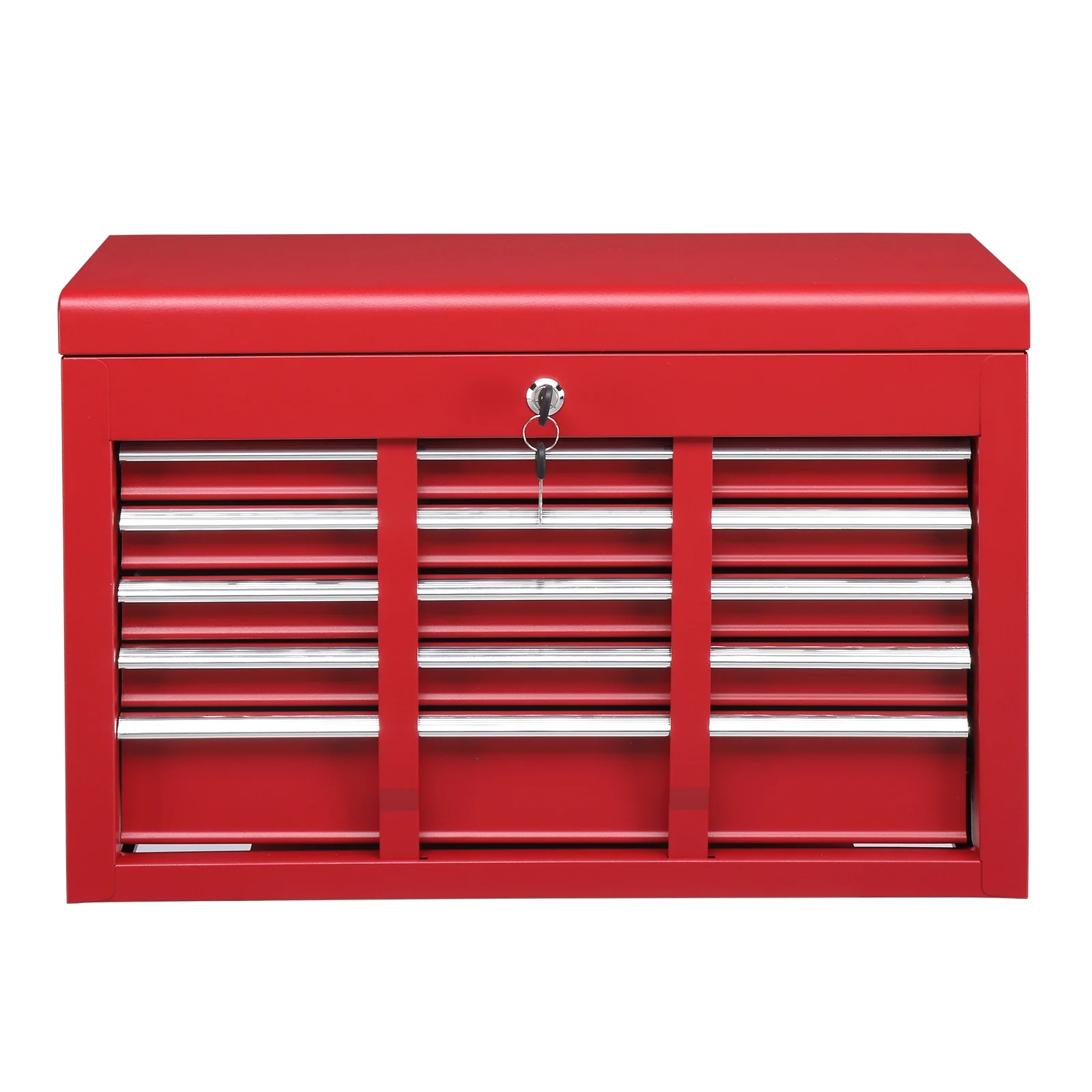 Ktaxon Tool Box, Portable 5 Drawer Steel Toolbox with Top Storage Tray & Carrying Handle, for Garage Trunk Household, Black - Image 24