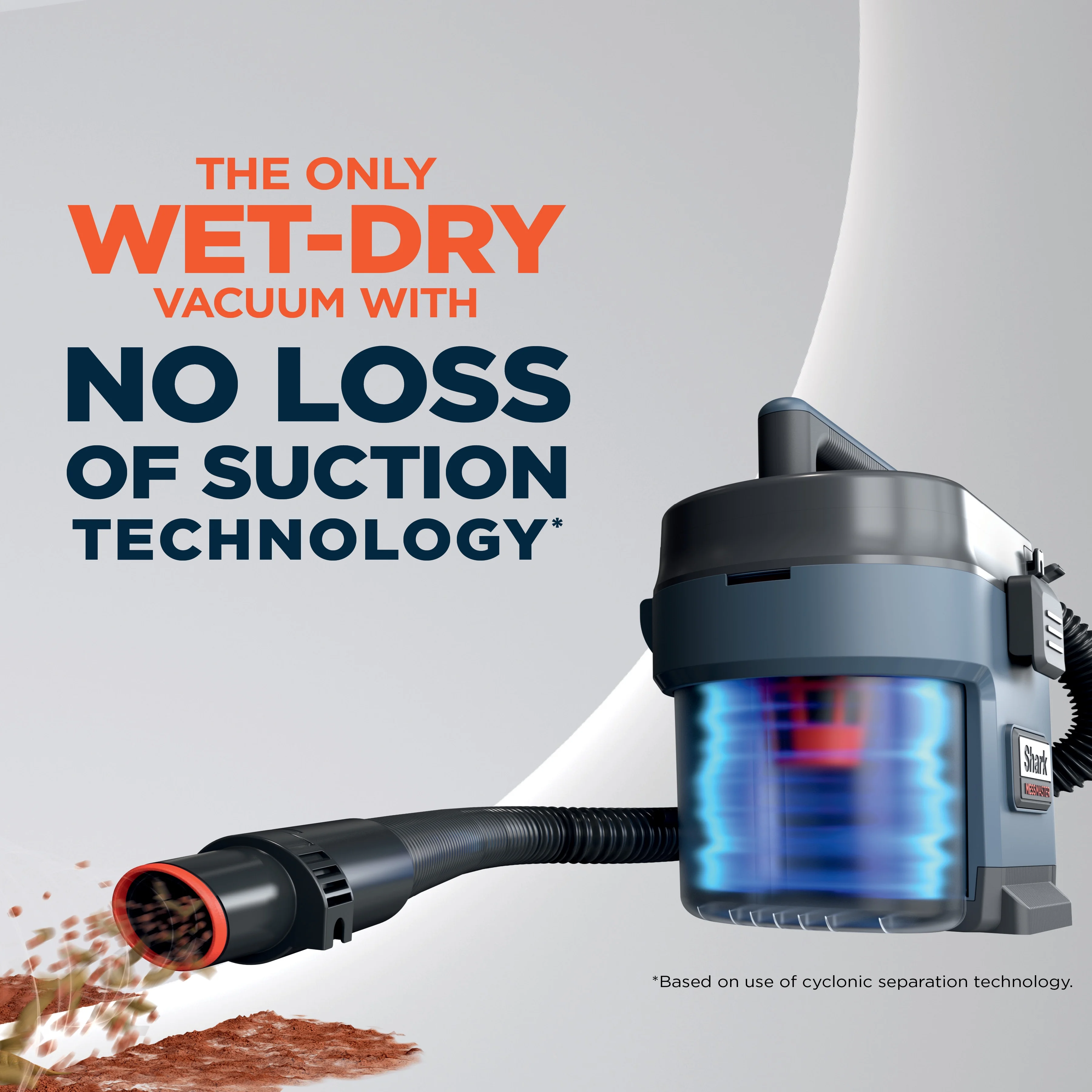 Shark MessMaster Portable Wet and Dry Vacuum for Home, Shop, Garage, 1 Gallon, Corded - Image 23