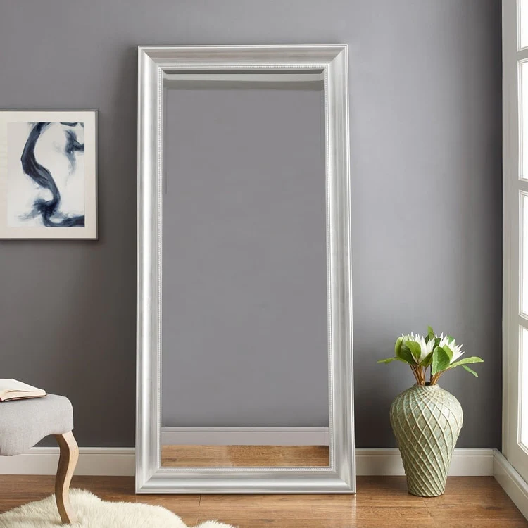 Tall Beaded Full Length Mirror, Oversized Full Body Standing Mirror with Decorative Frame for Bedroom, Dressing Room and Home Decor - Image 15