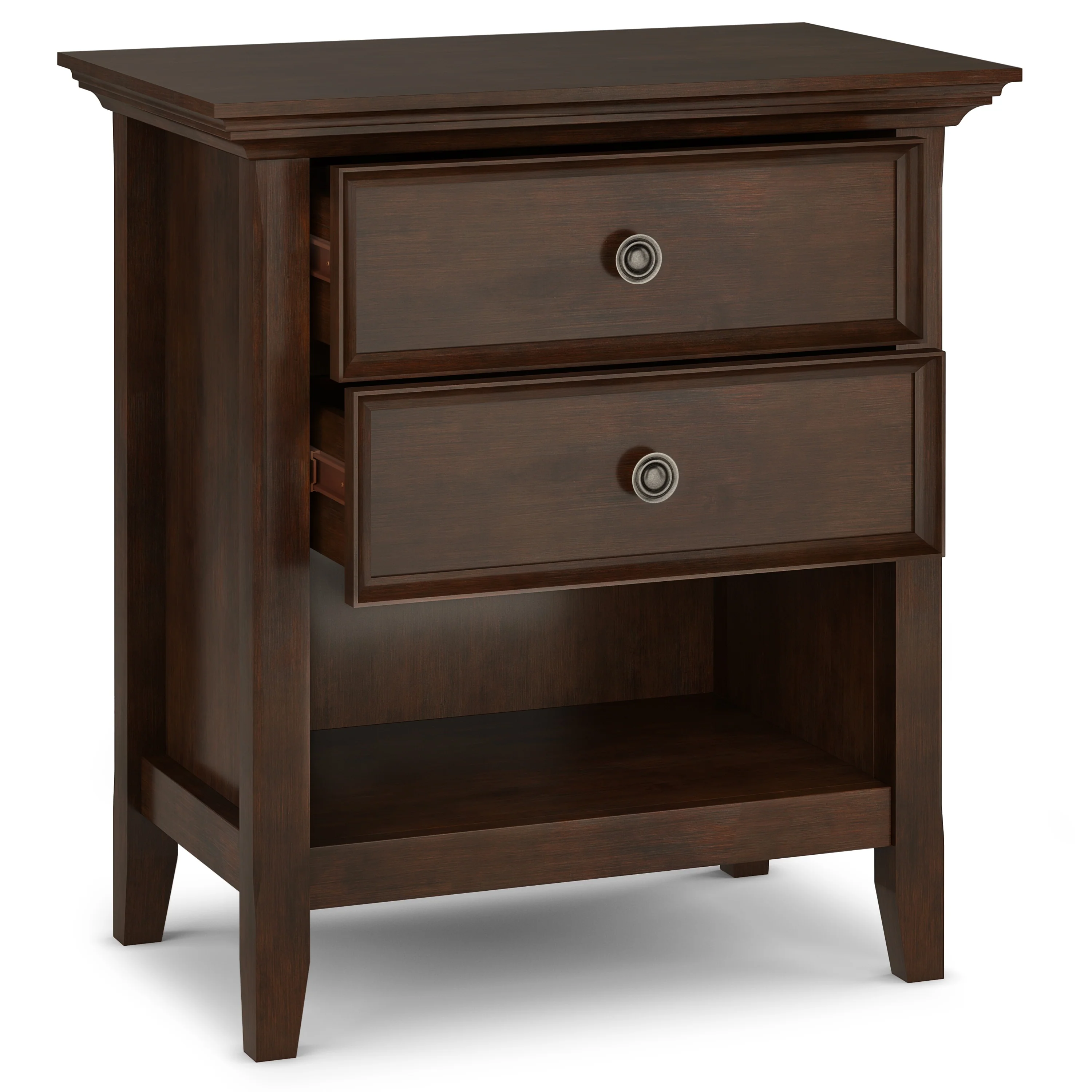 24 Inch Wide Solid Wood Nightstand, Bedside Table and Bedroom End Table - Image 32
