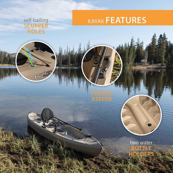 90806 100 Fishing Kayak C 2 Pack (Paddles Included) - Image 7