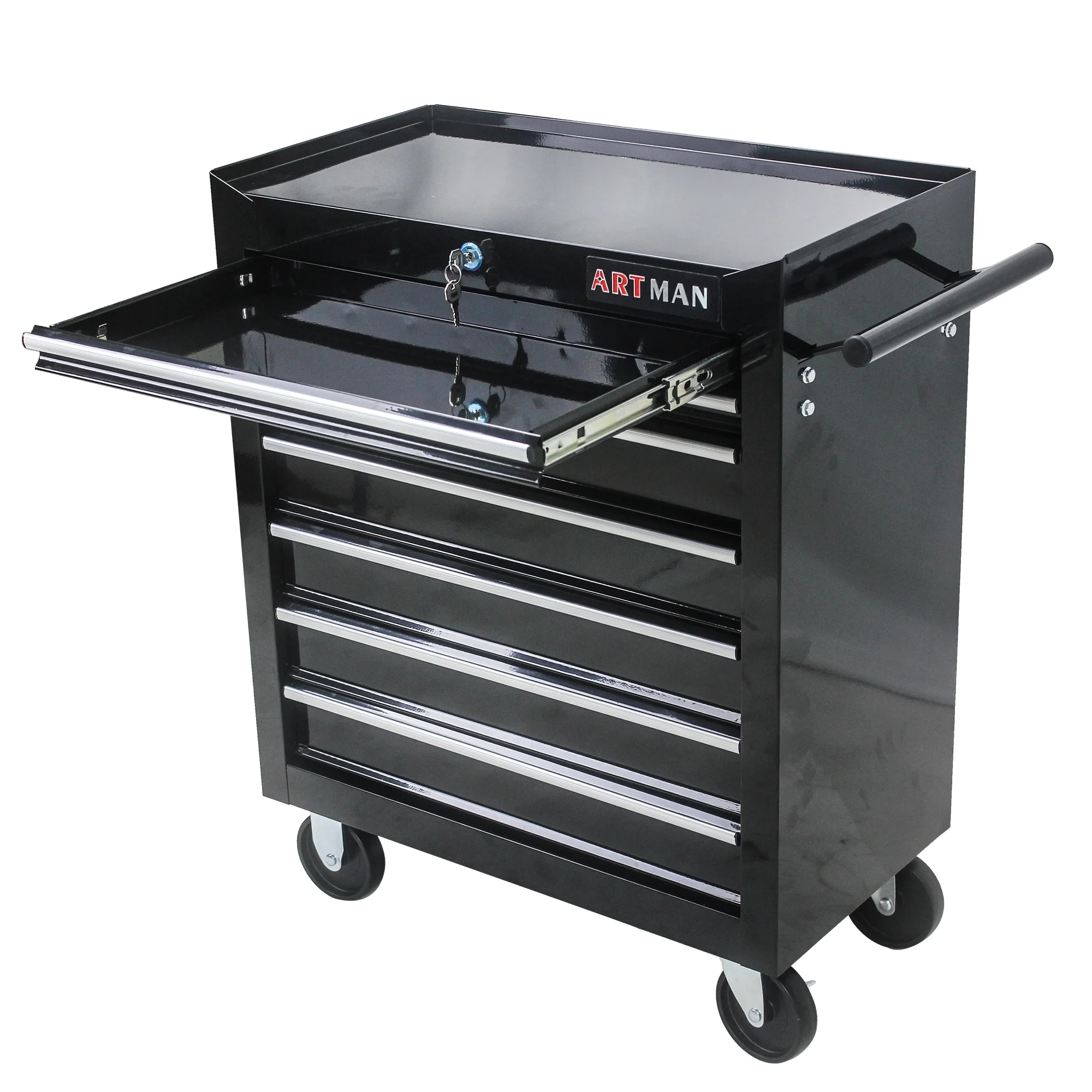 ARTMAN 7 Drawer Tool Rolling Storage Cart ,Tool Boxes Tool Chest with Wheels and Drawers for Garage Workshop Warehouse - Image 17