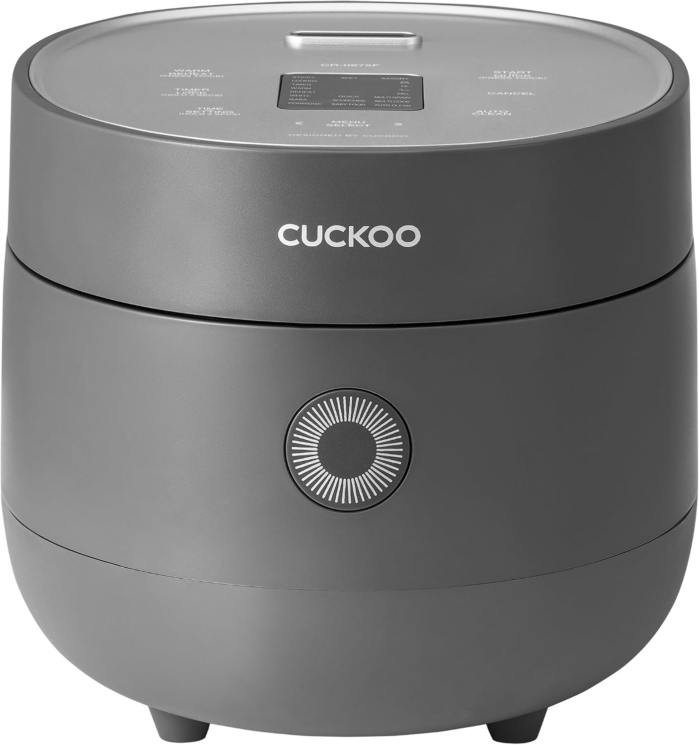 Micom Fuzzy Logic Rice Cooker, 12-Cup Cooked, Gray, CR-0675FG