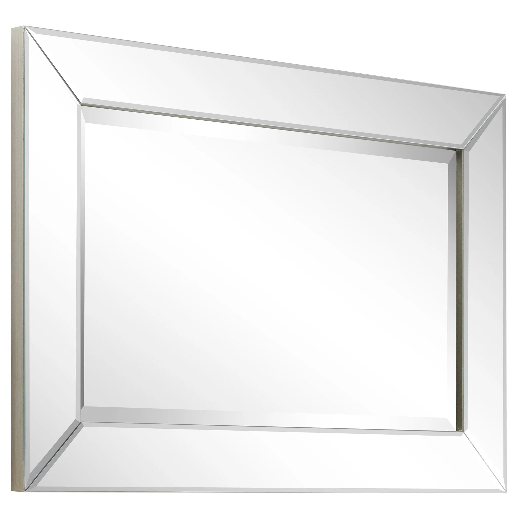 Beveled Rectangular Clear HD Wall Mirror, Bathroom Vanity and Bedroom Mirror, 3 Sizes - Image 26