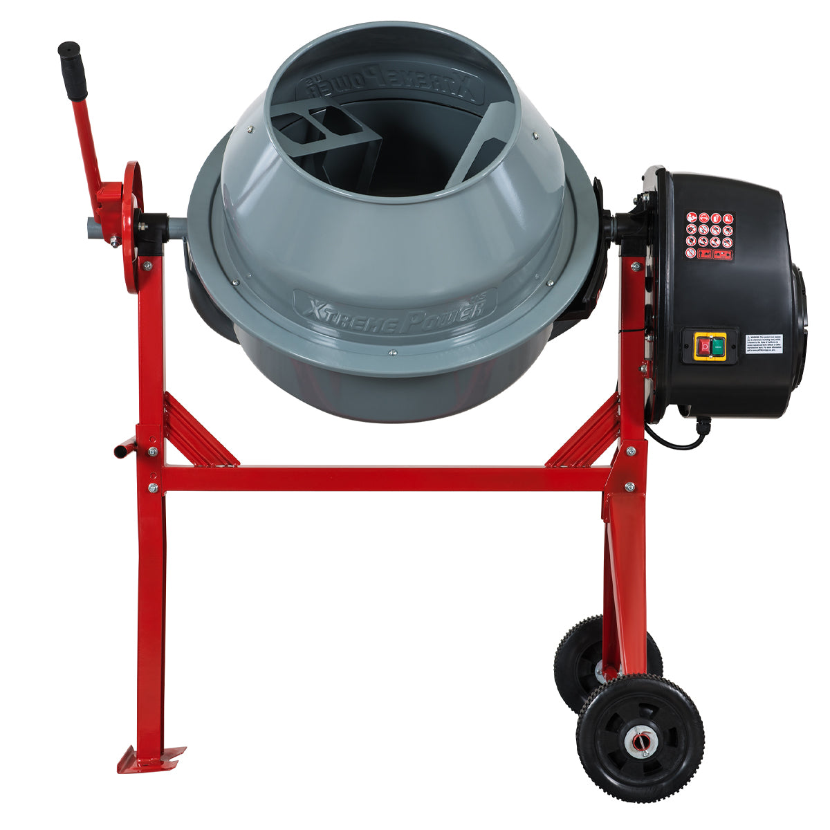 4 cu. ft. 500W Portable Electric Cement Mixer for Concrete and Mortar - Image 2