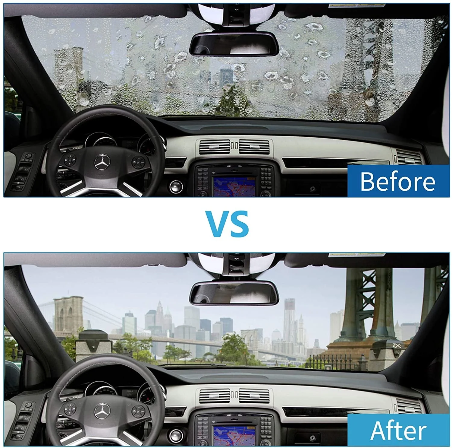 30 Pieces Car Effervescent Washer, Multifunctional Car Windshield Glass Concentrated Clean Washer Tablets, Glass Solid Wiper Cleaning Tablets for Car Kitchen Window - Image 3