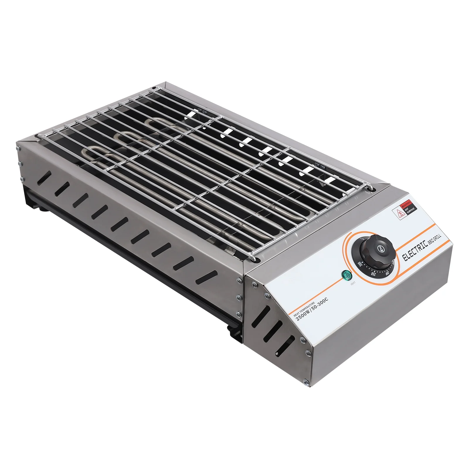 Compact Electric Griller with Adjustable Temperature, 122-572-F, Non-Stick Surface, Easy Cleaning, Perfect for Small Spaces & Countertops - Image 8