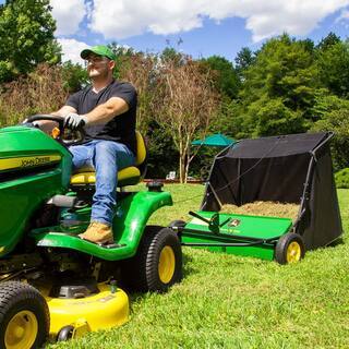 42 Tow-Behind Lawn Sweeper, 24 cu. ft. Capacity, Adjustable Brushes - Image 8