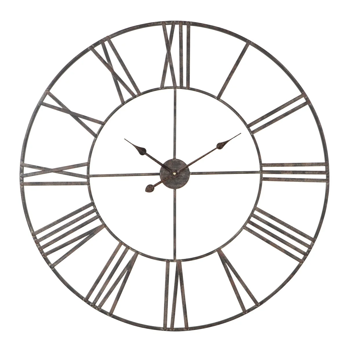 Modern Round Metal Wall Clock, Decorative Circular Hanging Clock for Living Room, Bedroom and Office - Image 45