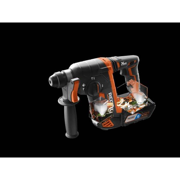 18-Volt Cordless Brushless 1 in. SDS-Plus Rotary Hammer (Tool Only) R86711B - Image 6