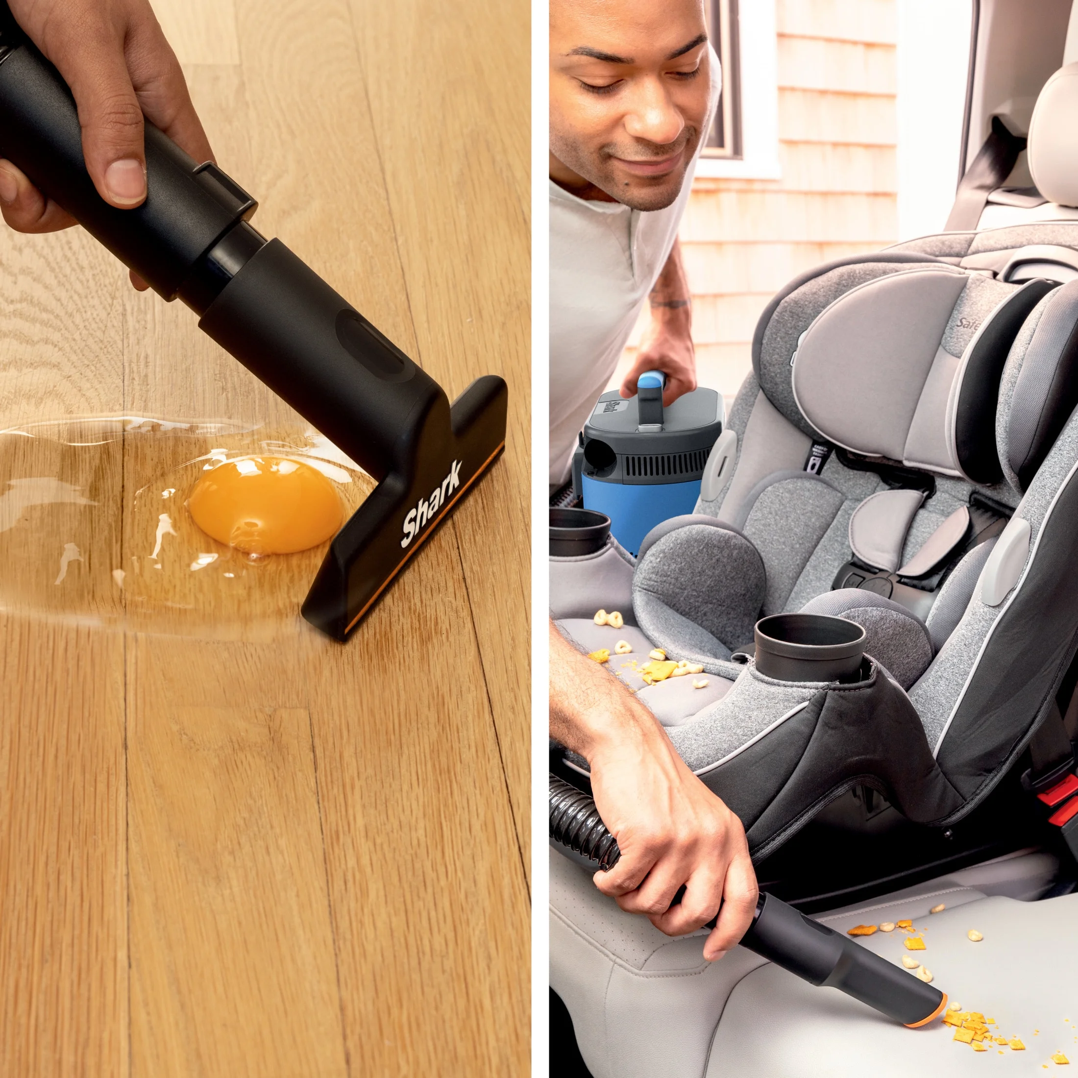 Shark MessMaster Portable Wet and Dry Vacuum for Home, Shop, Garage, 1 Gallon, Corded - Image 16