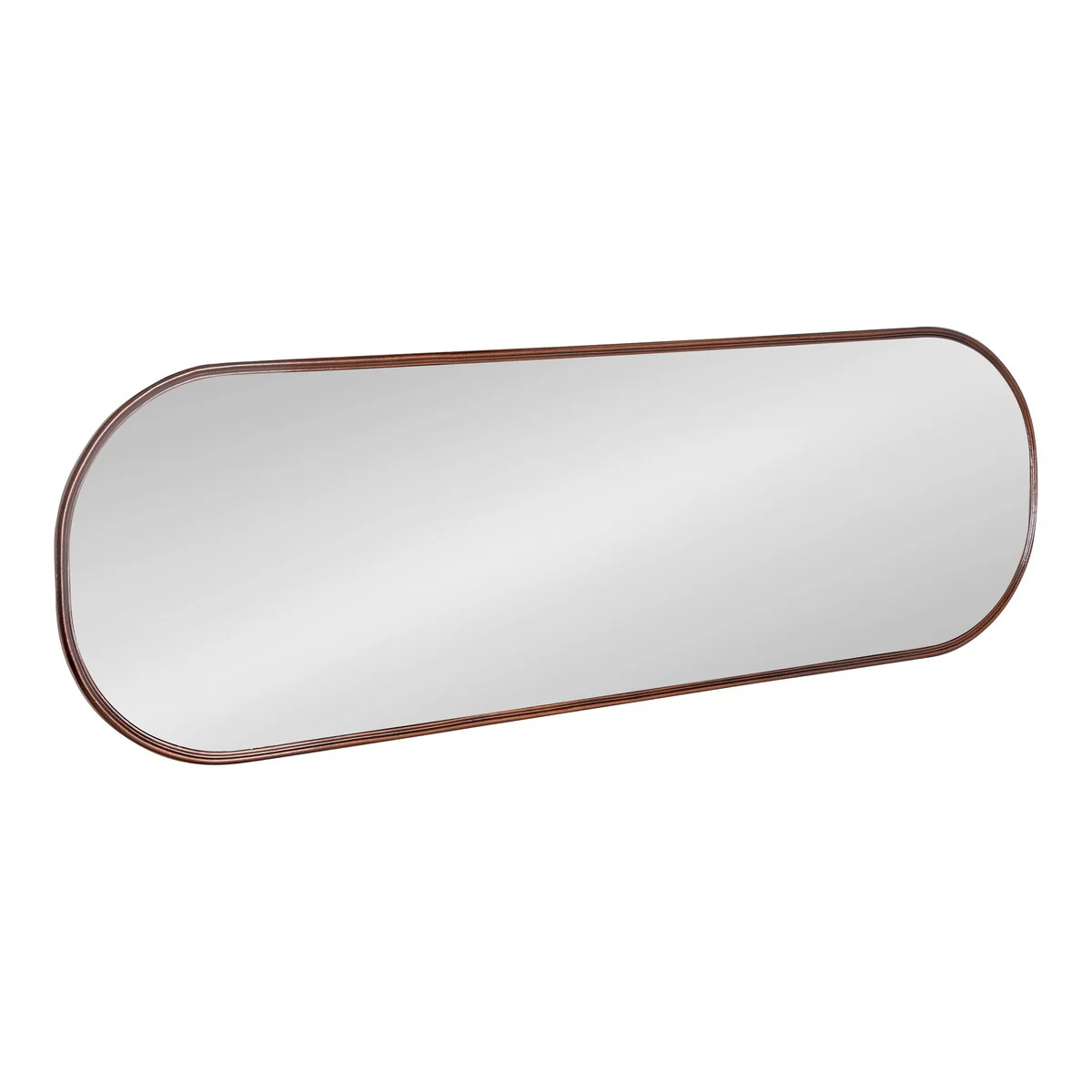Modern Capsule Framed Wall Mirror, Decorative Oval Accent Mirror for Living Room, Bedroom and Entryway - Image 45